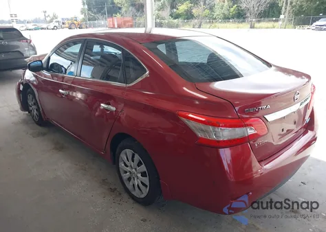 2013 Nissan Sentra Sv from USA, damaged, VIN 3N1AB7AP4DL768367